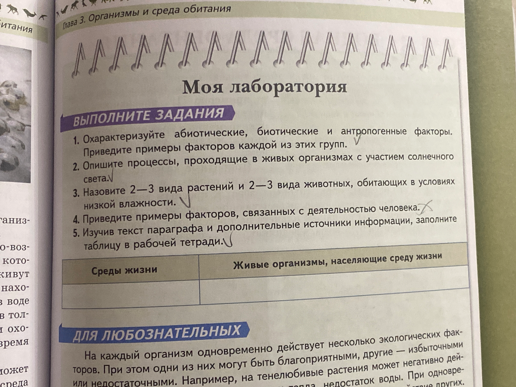 Охарактеризуйте абиотические, биотические и антропогенные факторы. Приведите примеры факторов каждой из этих групп.