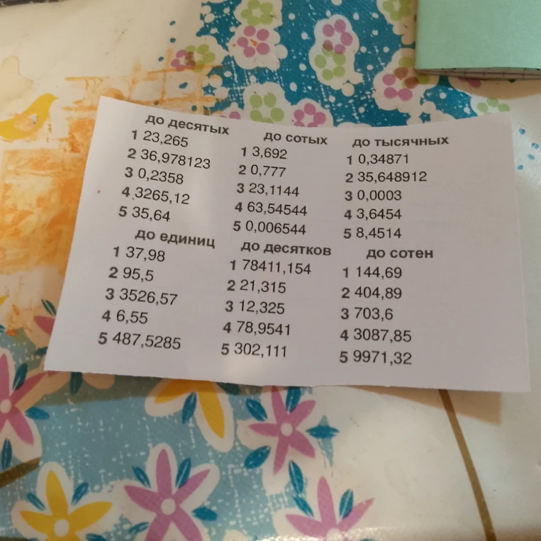 до десятых 1 23,265