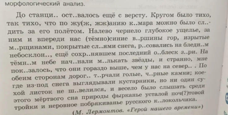 До станци.. оставалось ещё с версту. Кругом было тихо, так тихо, что по жужжанию комара можно было следить за его полётом.