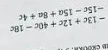-15c - 15a + 8a + 4c
-13c + 12c + 40c - 18c