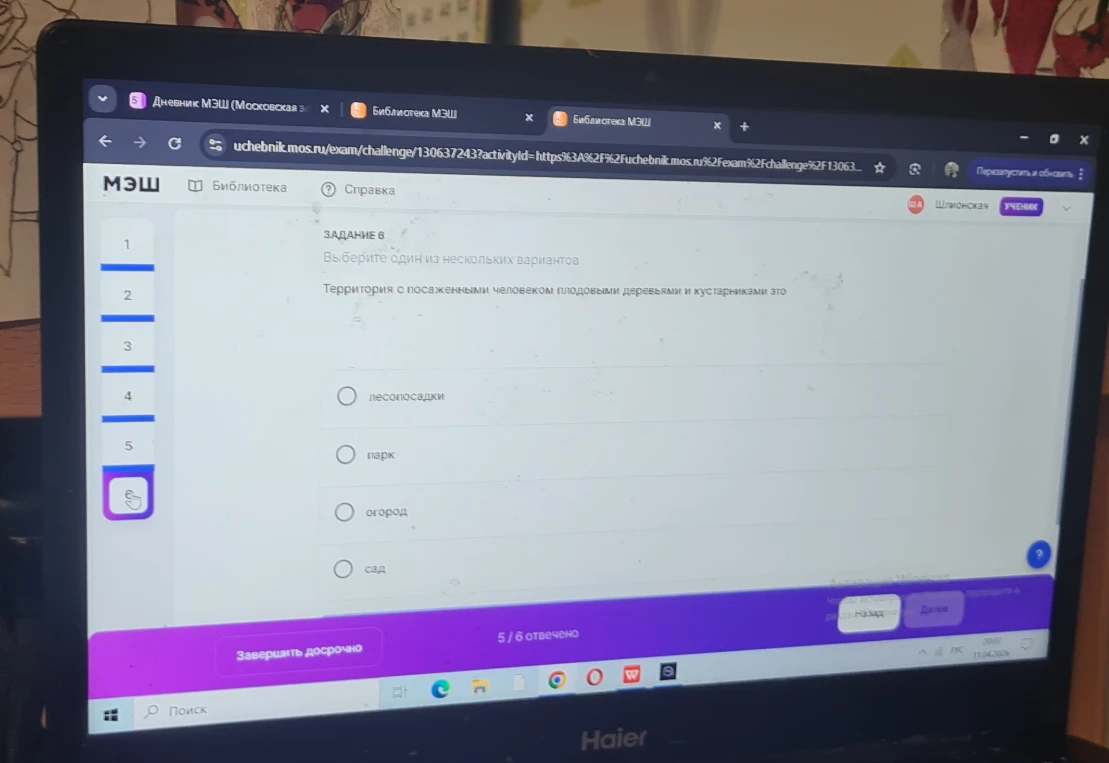 Территория с посаженными человеком плодовыми деревьями и кустарниками это