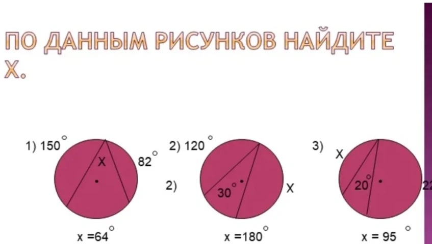 ПО ДАННЫМ РИСУНКОВ НАЙДИТЕ X.