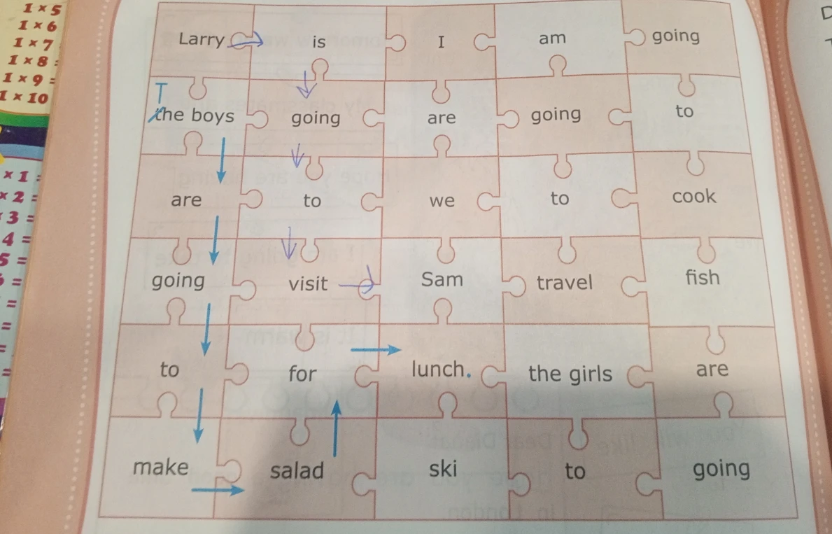 Larry is going to visit the boys for lunch.