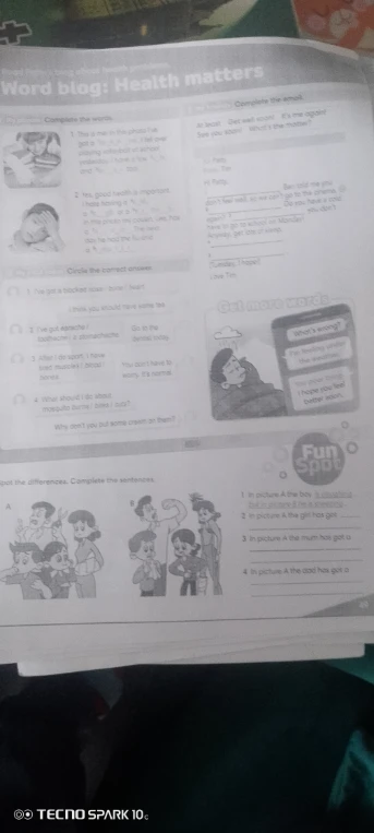 Word blog: Health matters