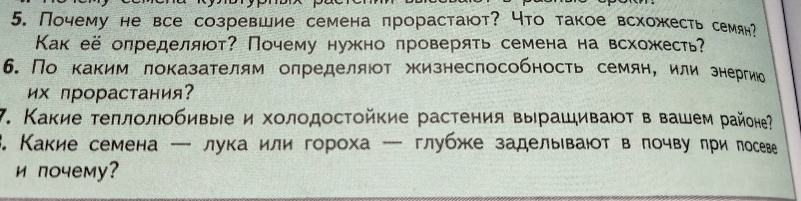 Почему не все созревшие семена прорастают? Что такое всхожесть семян? Как её определяют? Почему нужно проверять семена на всхожесть?