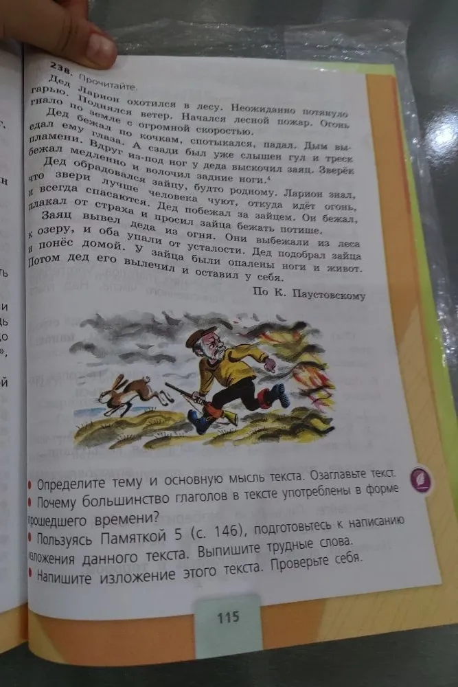 Определите тему и основную мысль текста. Озаглавьте текст.