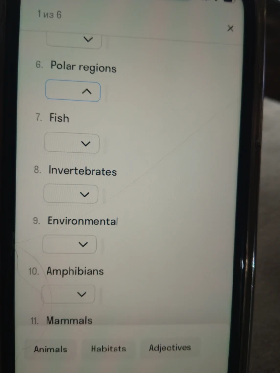 6. Polar regions