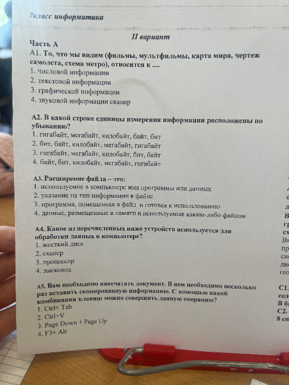 А1. То, что мы видим (фильмы, мультфильмы, карта мира, чертеж самолета, схема метро), относится к ....