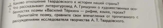 Что рассказывает литературовед А. Гришунин о художественных особенностях поэмы «Василий Тёркин» — рифме, языке, героях?