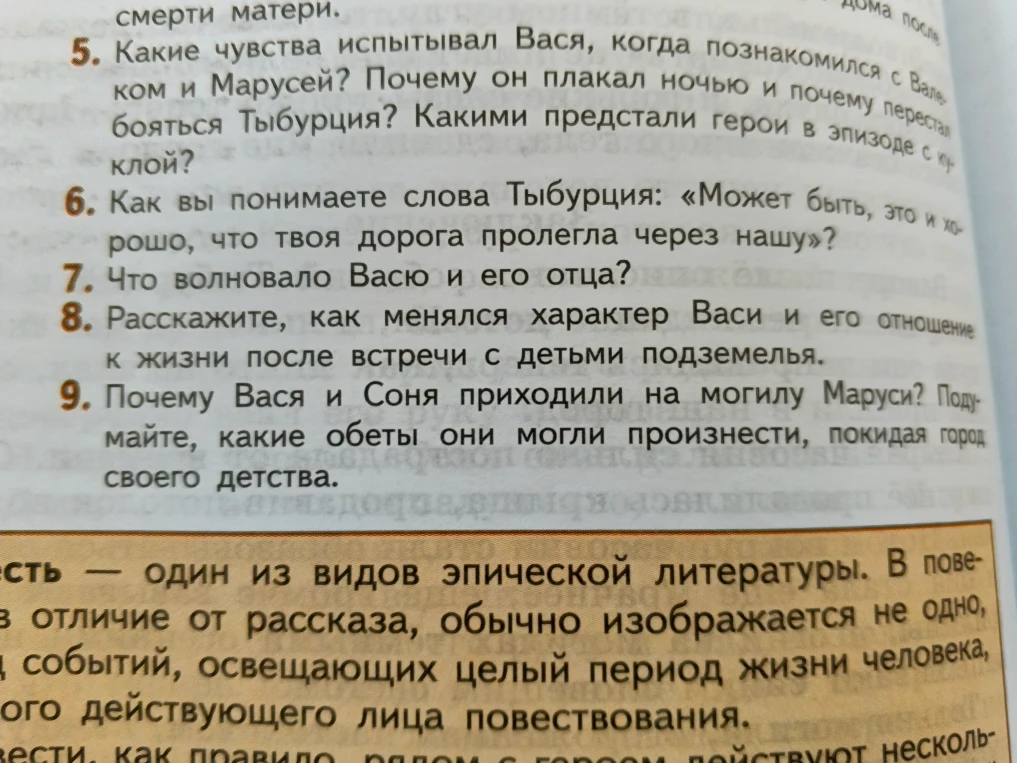 Как вы понимаете слова Тыбурция: «Может быть, это и хорошо, что твоя дорога пролегла через нашу»?