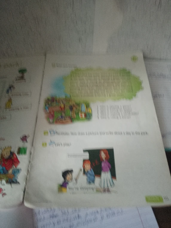 1. Who is playing a game?