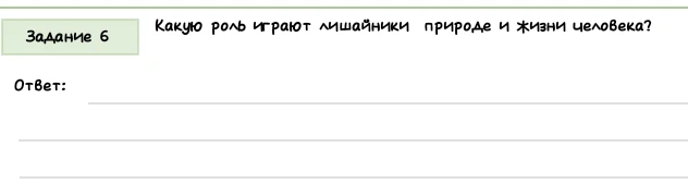 Какую роль играют лишайники природе и жизни человека?
