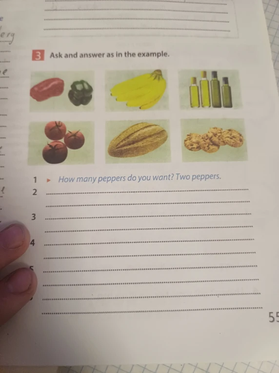 3 Ask and answer as in the example.