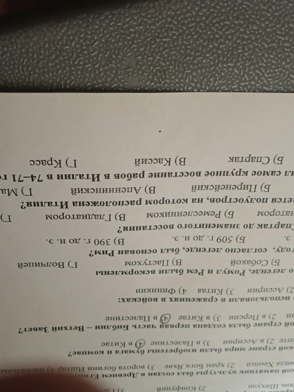 В какой стране мира были изобретены бумага и компас?