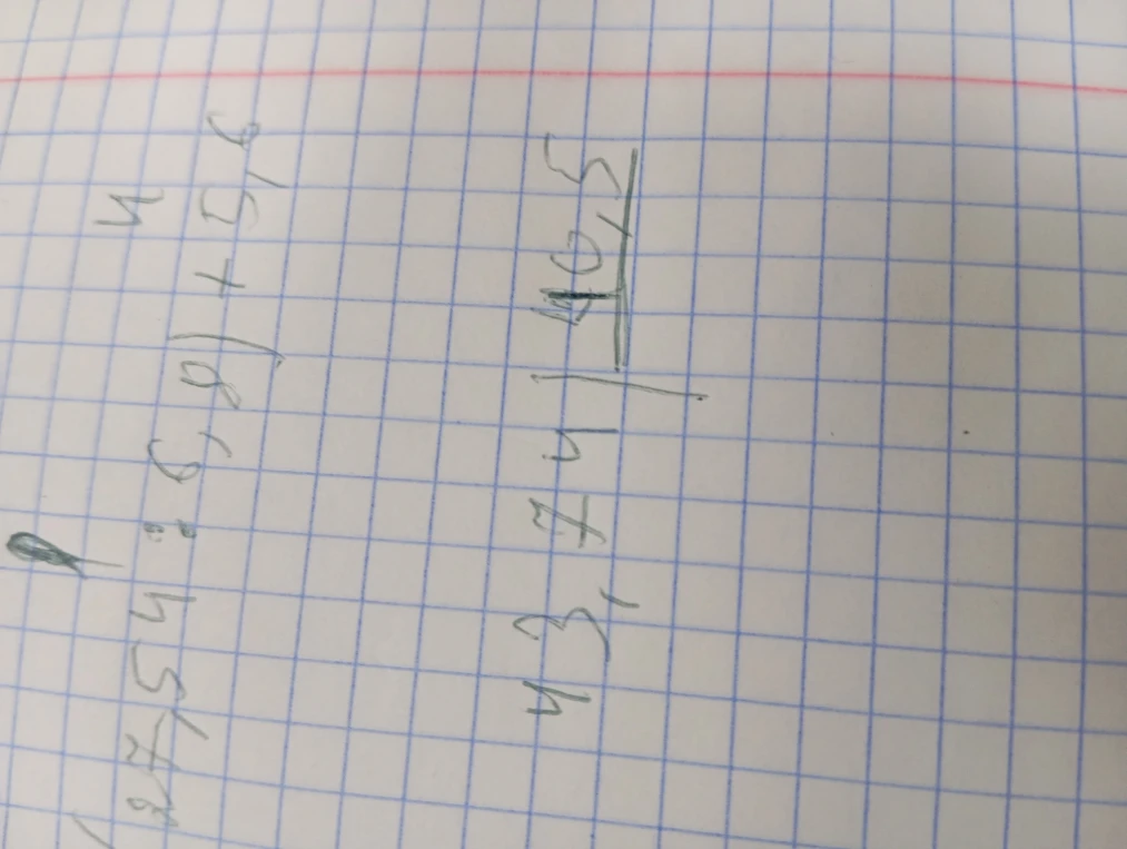 (27,54 : 6,9) + 5,6; 43,74 : 0,5