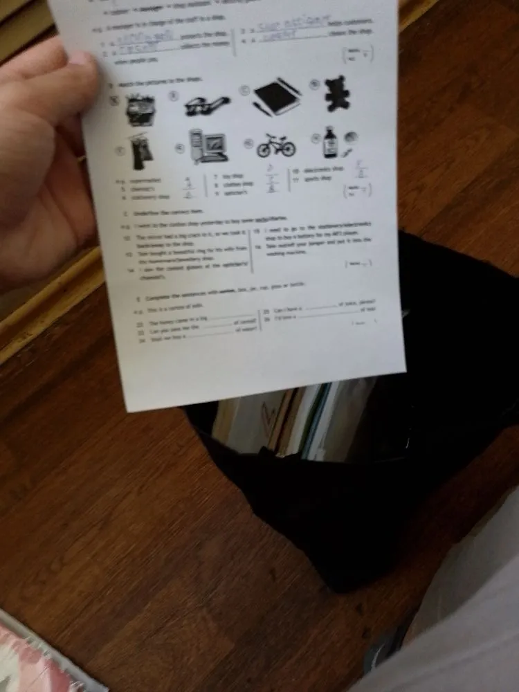 Underline the correct item