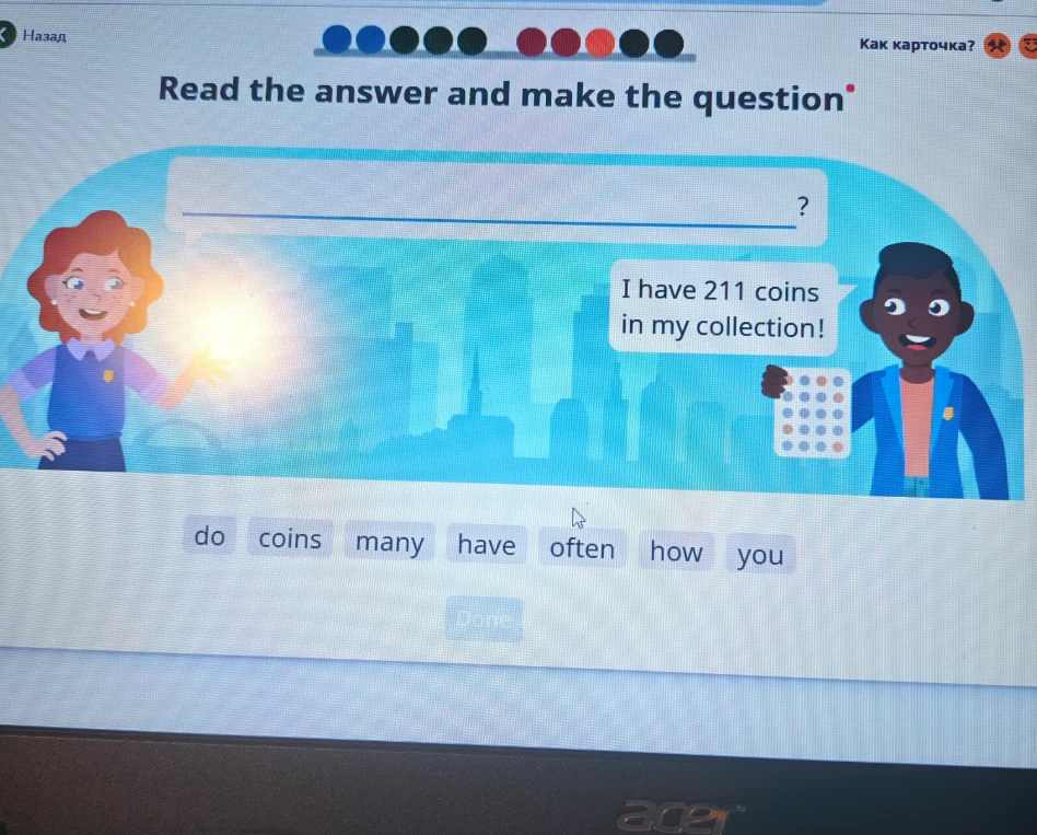 Read the answer and make the question