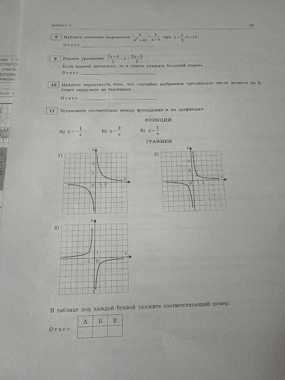 Найдите значение выражения b/(a^2+ab) + 1/(a+b) при a=1/2, b=10.