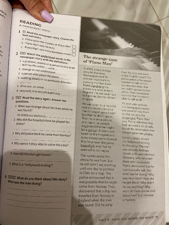 Read the newspaper story. Choose the best summary.