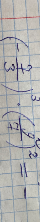 (-1/3)^3 * (9/4)^2