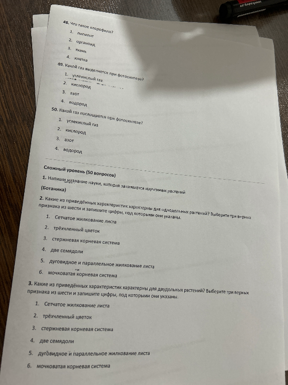 48. Что такое хлорофилл?