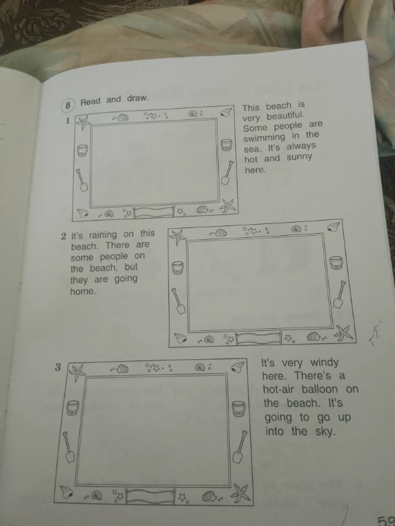 Read and draw.