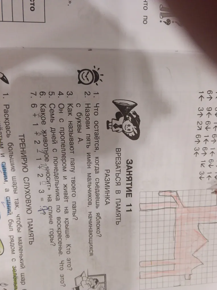 Что остаётся, когда съедаешь яблоко?