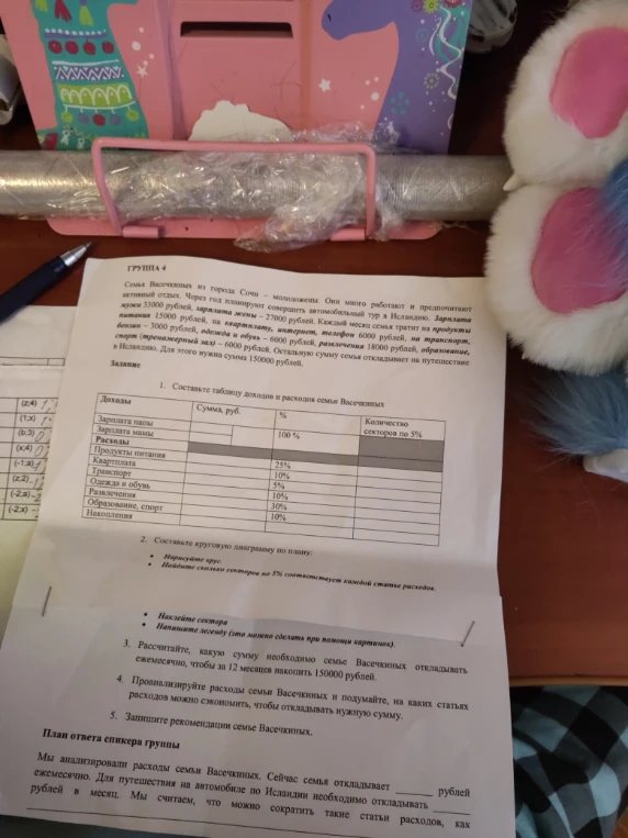 Семья Васечкиных из города Сочи - молодожены. Они много работают и предпочитают активный отдых. Через год планируют совершить автомобильный тур в Исландию.