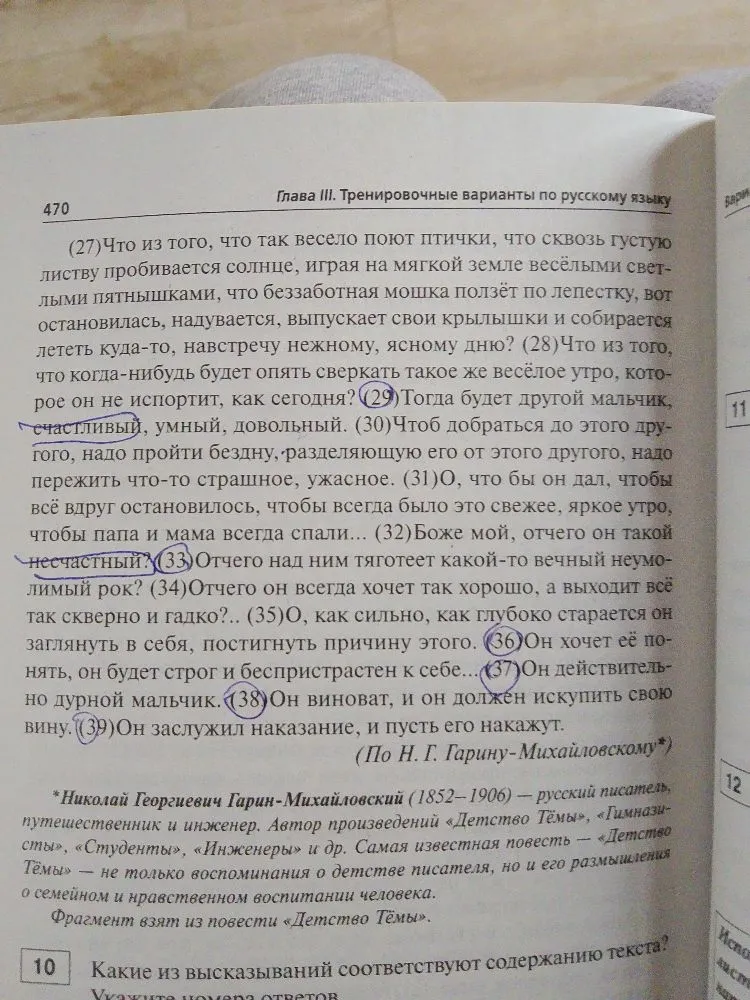 Как вы понимаете смысл финала текста "Он действительно дурной мальчик.Он виноват,и он должен искупить свою вину.Он заслужил наказание,и пусть его накажут"?