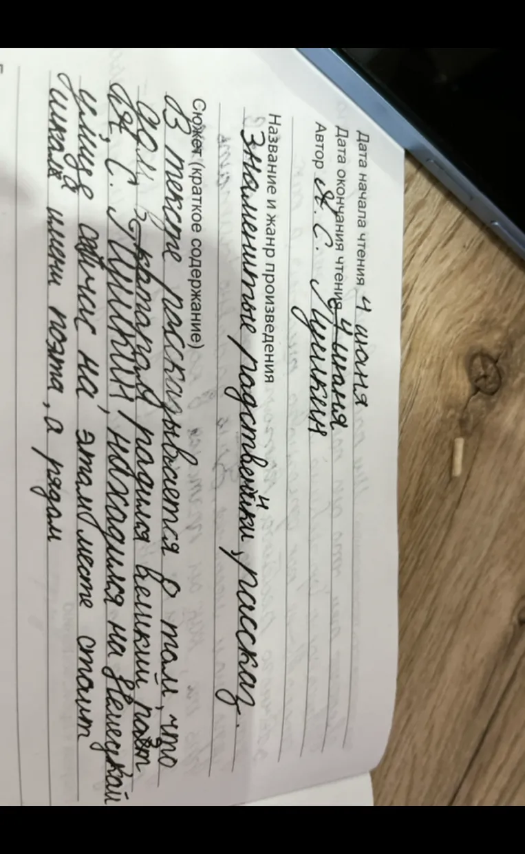 В тексте рассказывается о том, что дом, в котором родился великий поэт, стоял на Немецкой улице. Теперь на том месте школа имени Пушкина, а напротив, в скверике, — бюст, изображающий поэта, а рядом, правда, не новорождённого младенца, а человека двенадцати-четырнадцати.