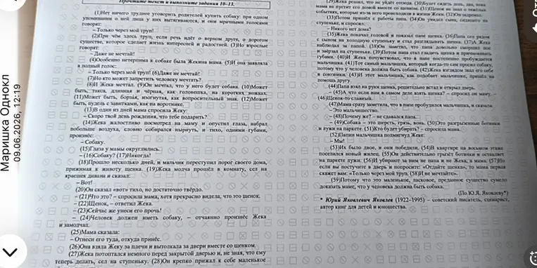 Какие из высказываний соответствуют содержанию текста? Укажите номера ответов.