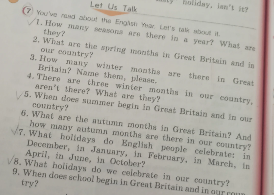 You've read about the English Year. Let's talk about it.