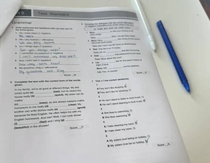 Complete the text with the correct form of the words given.