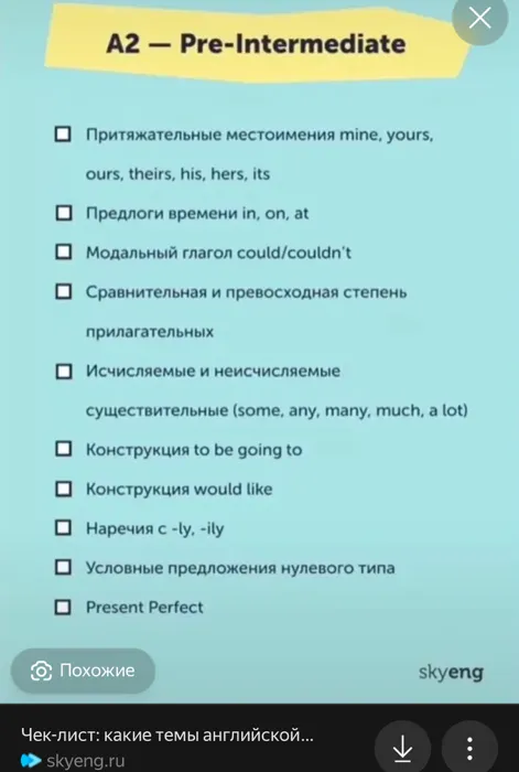 Исчисляемые и неисчисляемые существительные (some, any, many, much, a lot)