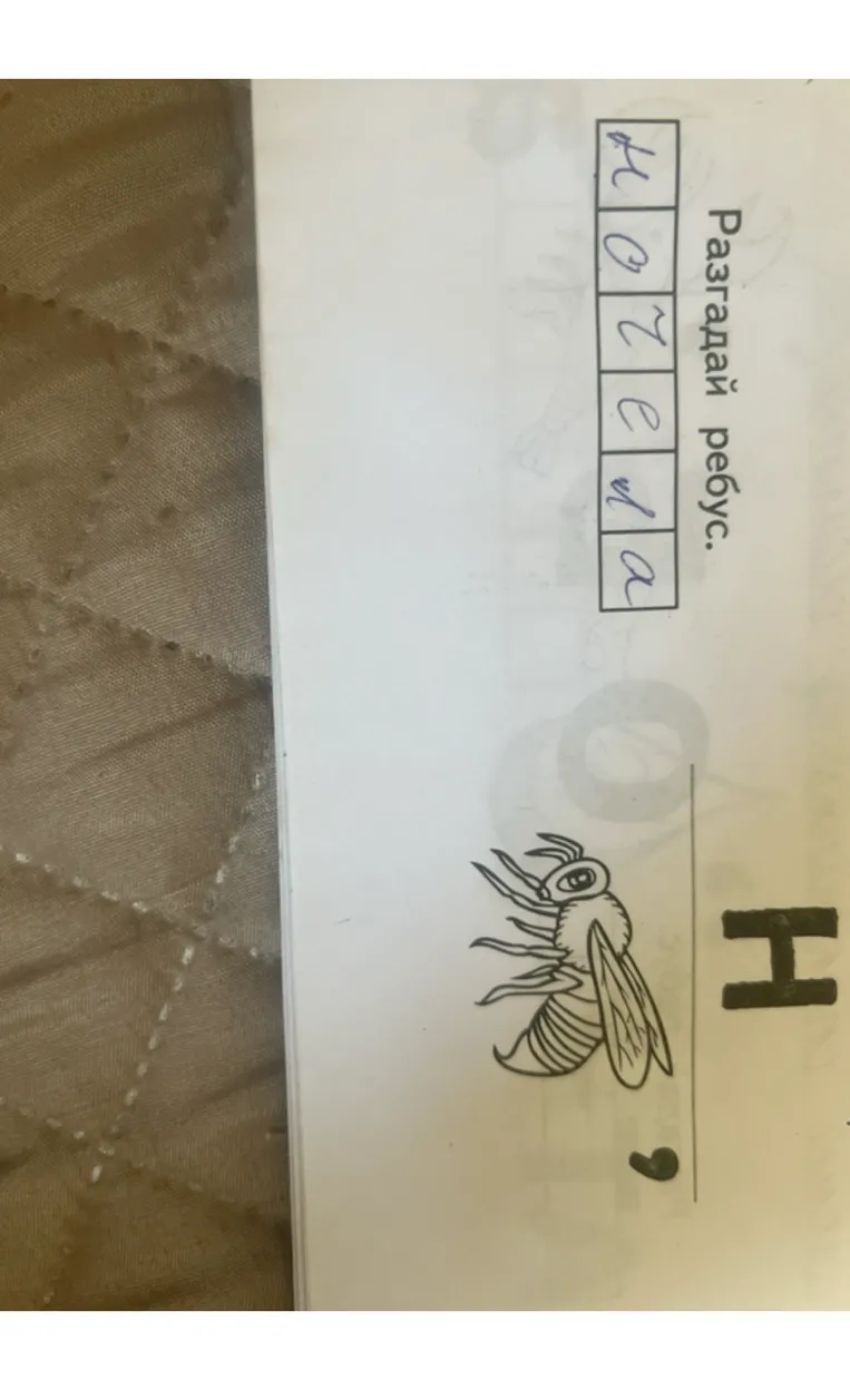 Разгадай ребус.
