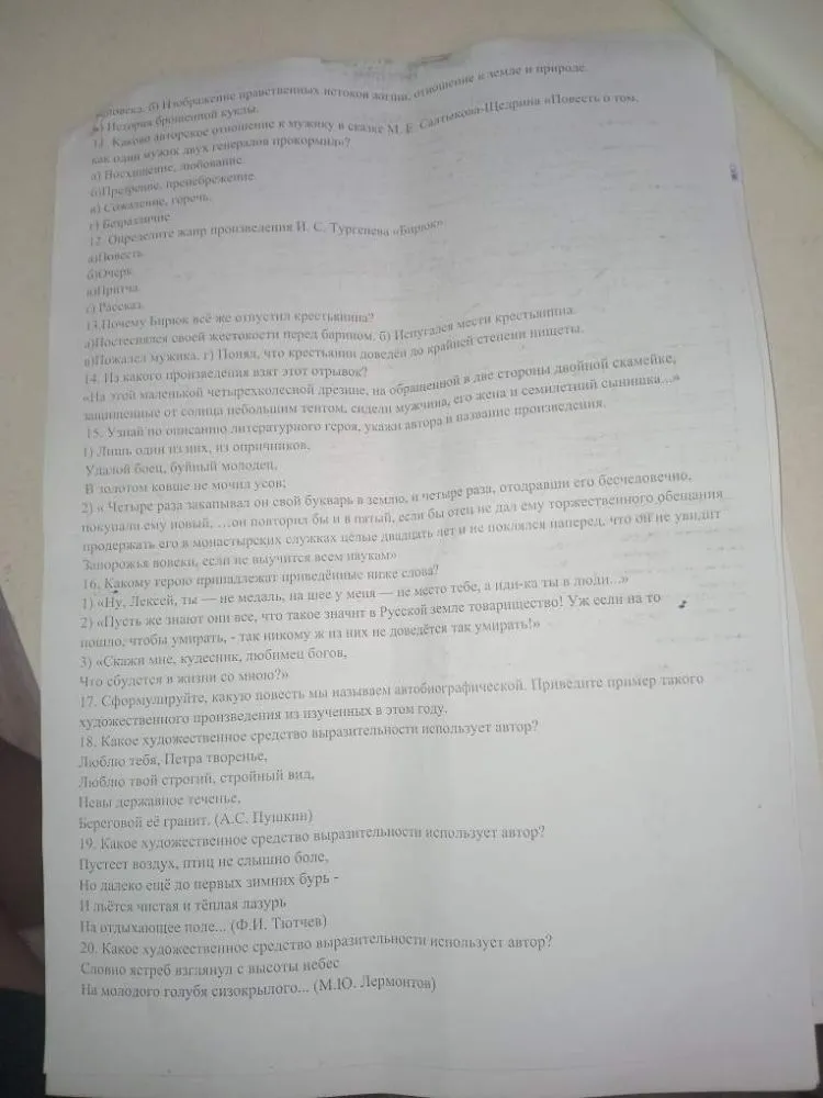 11. Каково авторское отношение к мужику в сказке М. Е. Салтыкова-Щедрина «Повесть о том, как один мужик двух генералов прокормил»?