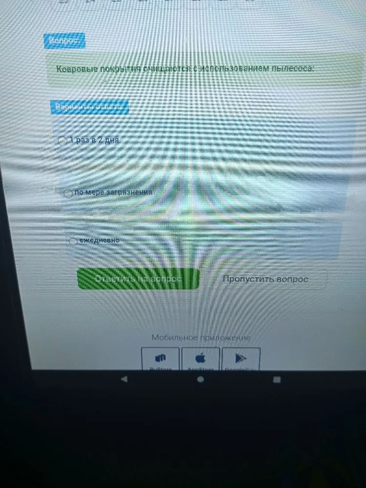 Ковровые покрытия очищаются с использованием пылесоса: