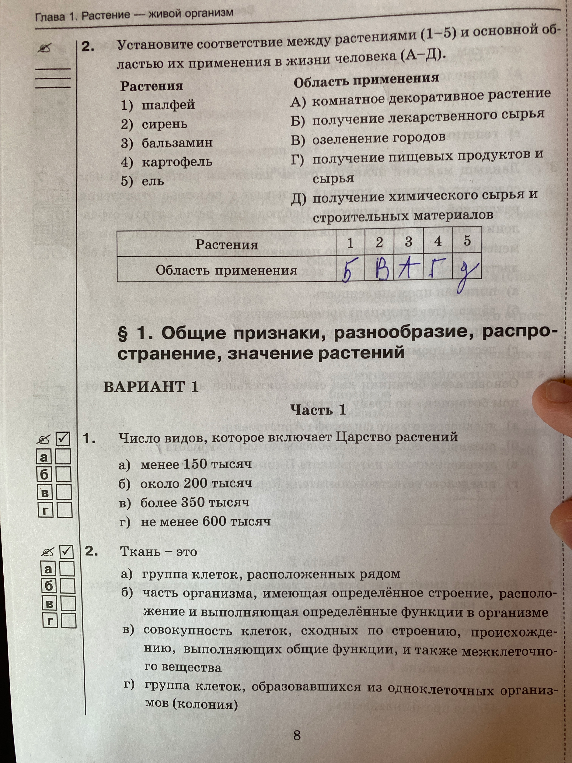 Число видов, которое включает Царство растений