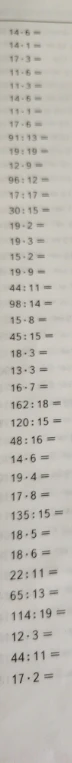 14 * 6 =