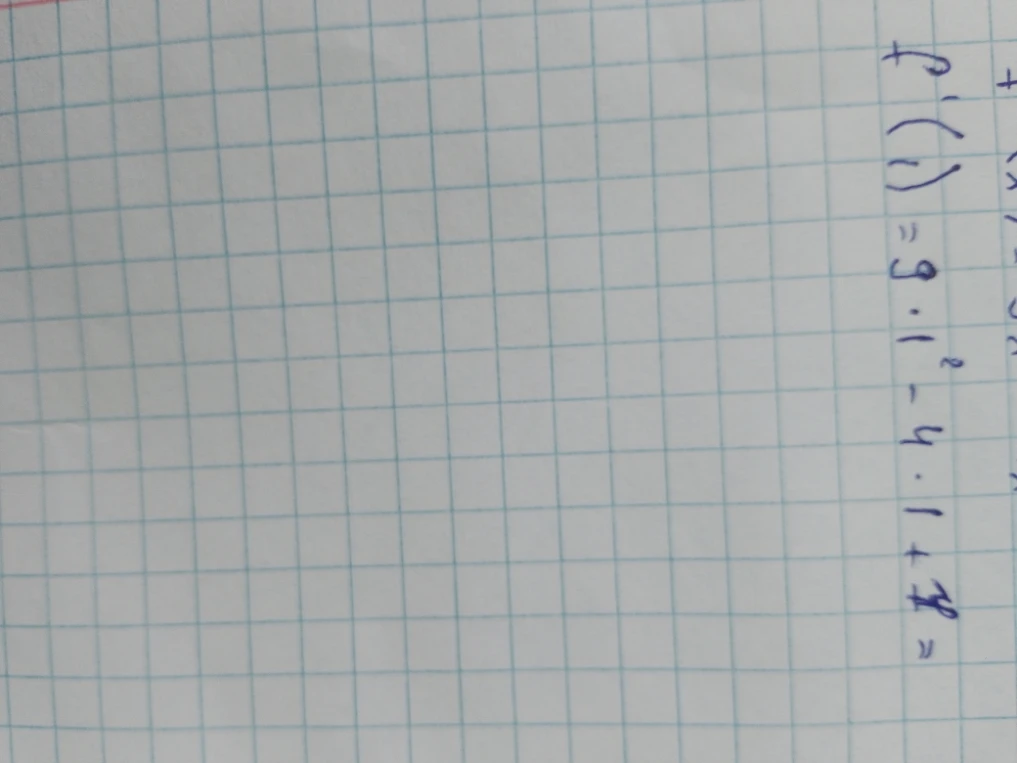 f'(1) = 9 · 1² - 4 · 1 + 7 =