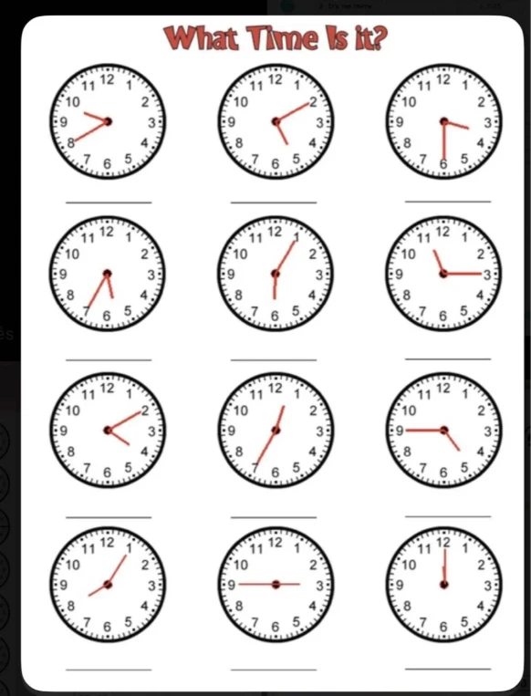 What Time Is it?
