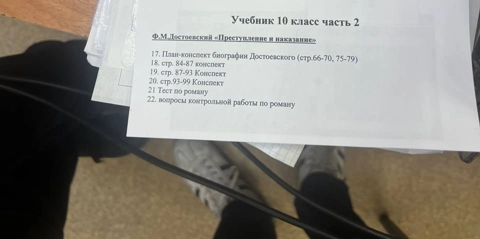 17. План-конспект биографии Достоевского (стр.66-70, 75-79)