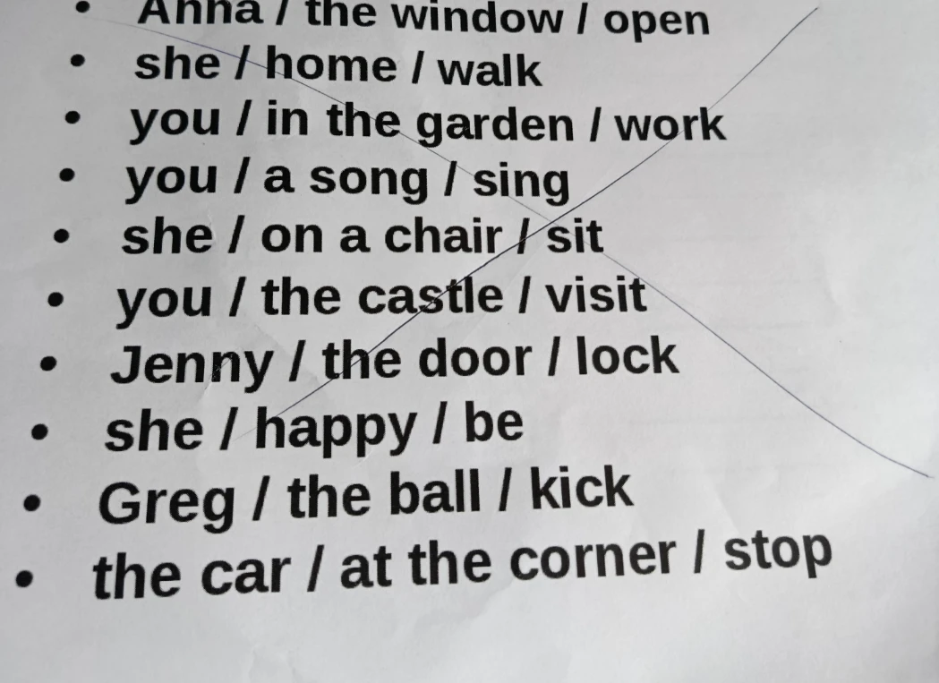 Anna / the window / open