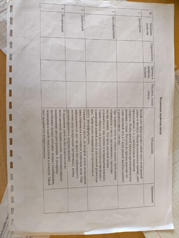 Заполнить таблицу полностью