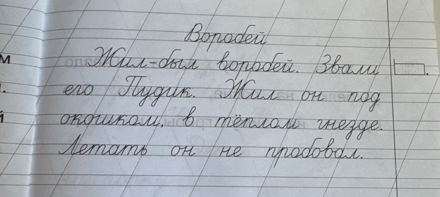 Составить схему предложения