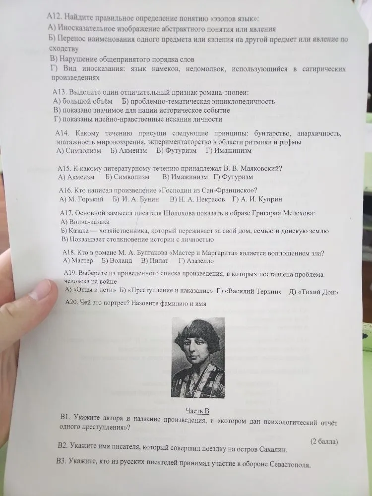 А12. Найдите правильное определение понятию «эзопов язык»: