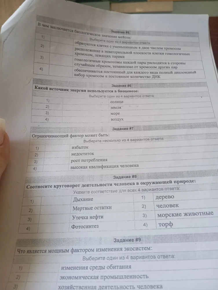 В чем заключается биологическое значение мейоза