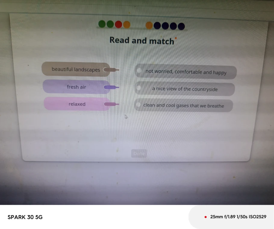 Read and match