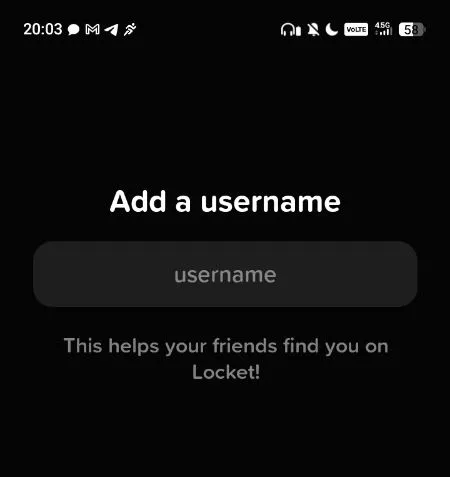 Add a username