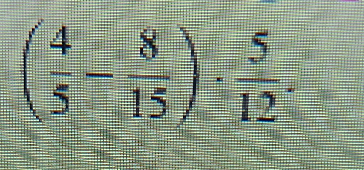 (4/5 - 8/15) * 5/12